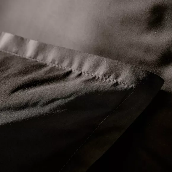 Housse de couette percale de coton (240 x 220 cm) Cali Noire