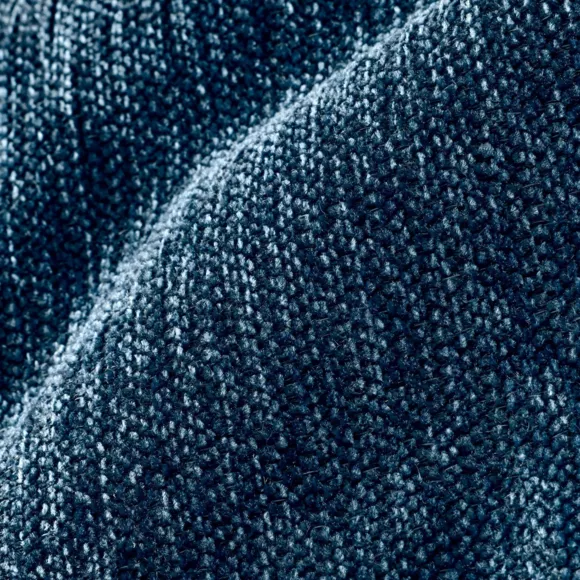Coussin rectangulaire tissé (40 x 60 cm) Magnus Bleu nuit