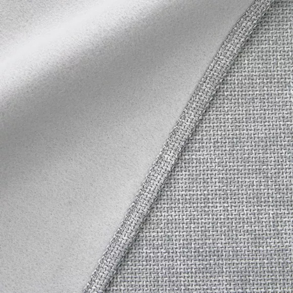 Rideau obscurcissant thermique galon fronceur (140 x 240 cm) Alba Gris