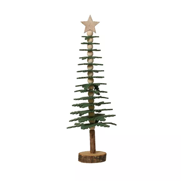 1 Sapin feutrine dia12.50-H37.50cm assorti MOD A 