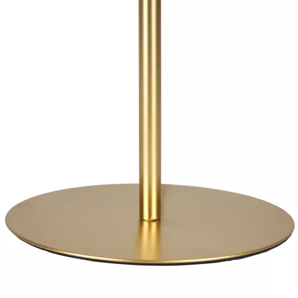 Lampe MŽtal Bambou 'Ambre' Beige DorŽe - Bambou CertifiŽ FSC¨ Dim : l26xH33.5xP26cm