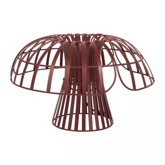 Lampe MŽtal 'Poppi' Terracotta Dim : l32xH20xP32cm