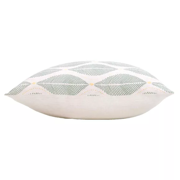 Coussin DŽhoussable (45 x 45 cm) Maho Sauge, Polycoton ImprimŽ MŽtallisŽ
