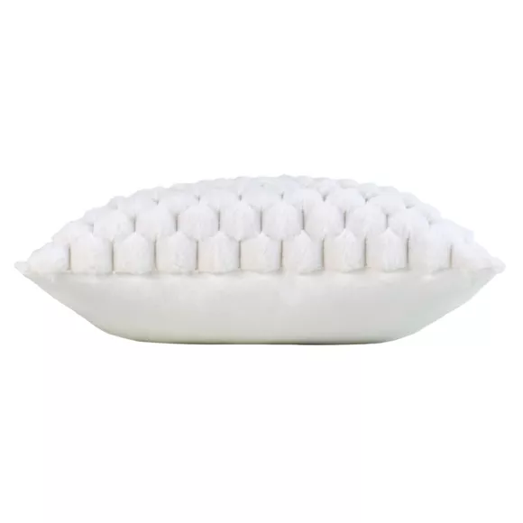 Coussin DŽhoussable (45 x 45 cm) Frosty, Imitation Fourrure/Velours