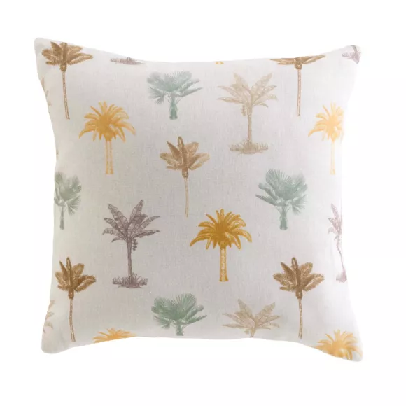 Coussin DŽhoussable (45 x 45 cm) Palmelia, Polycoton ImprimŽ