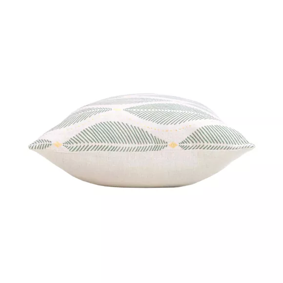 Coussin DŽhoussable (30 x 50 cm) Maho Sauge, Polycoton ImprimŽ MŽtallisŽ