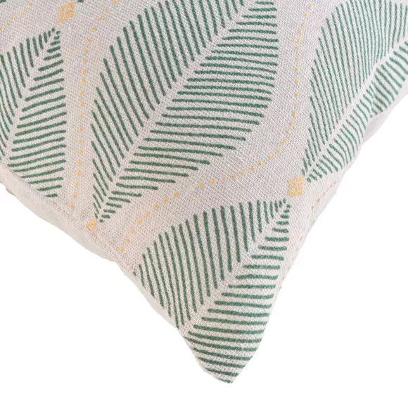 Coussin DŽhoussable (30 x 50 cm) Maho Sauge, Polycoton ImprimŽ MŽtallisŽ