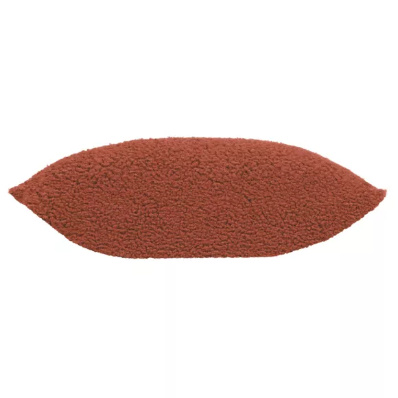 Housse de Coussin (40 x 40 cm) Woolen Camel, Bouclette Unie