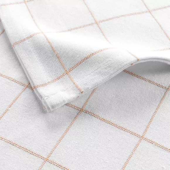 3 Serviettes de Table (40 x 40 cm) Axel, Coton &  Polyester TissŽ