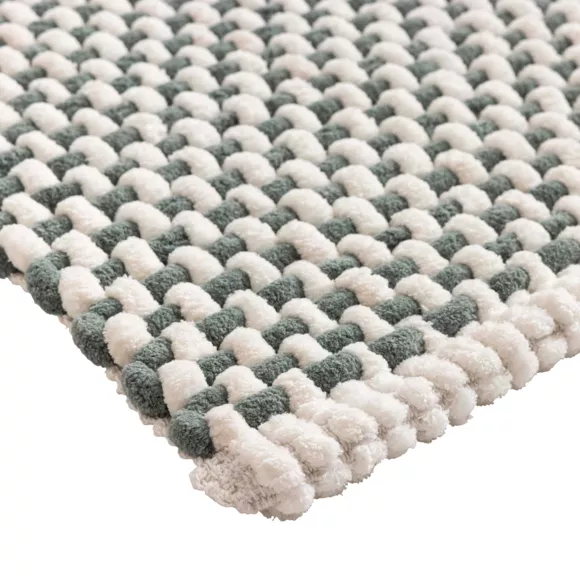 Tapis de Bain (50 x 80 cm) Rafael Cdre, Coton/Polyester Chenille