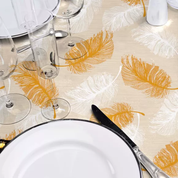 Nappe Rectangle (140 x 240 cm) Sarina, PVC Textilia Pailettes