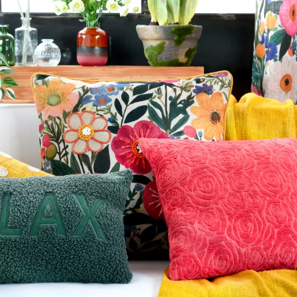 COUSSIN BETTY MULTICOLORE 45X45