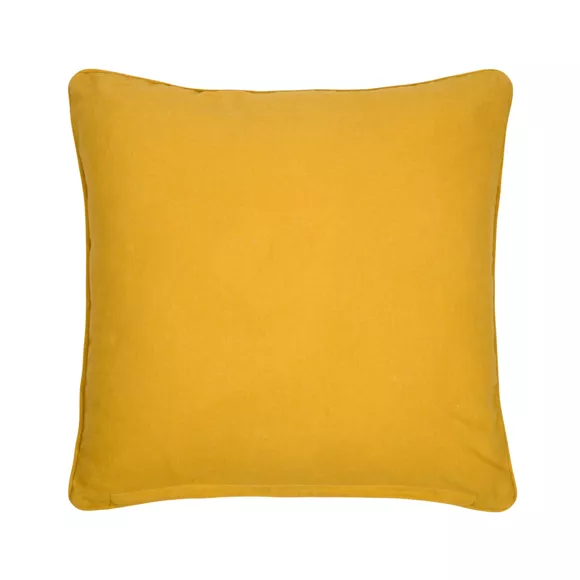 COUSSIN EMMY MOUTARDE 50X50