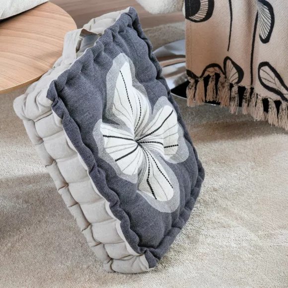 COUSSIN DE SOL TILDA ARDOISE 45X45X10