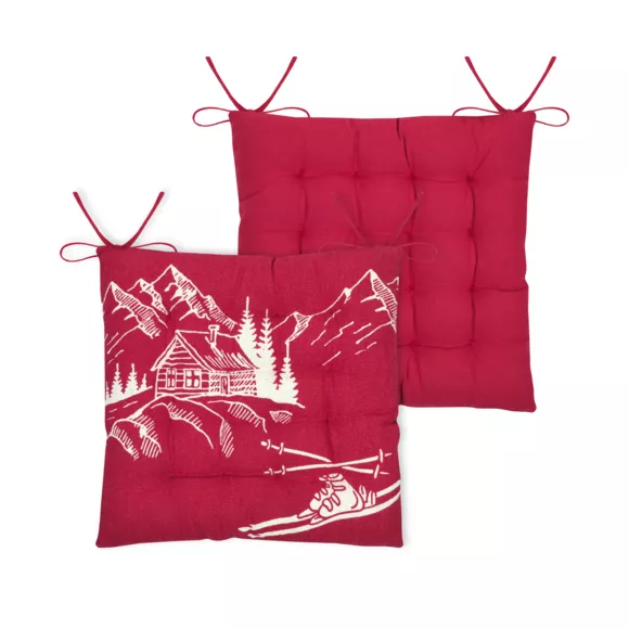 GALETTE DE CHAISE VILLARD BORDEAUX 38X38