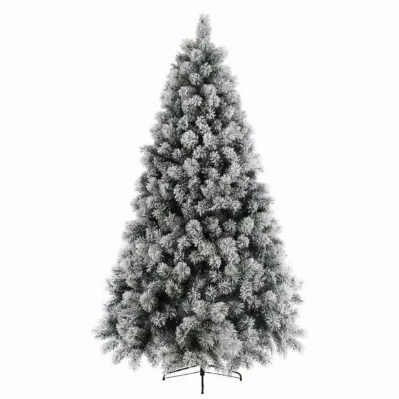 Sapin artificiel de Noël Edmonton H180 cm Vert enneigé 3