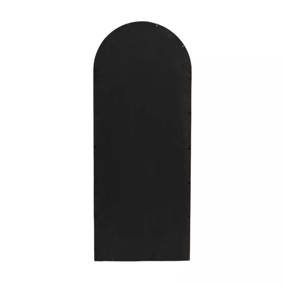 Gran espejo de pie en metal (H173 cm) Industrial Negro