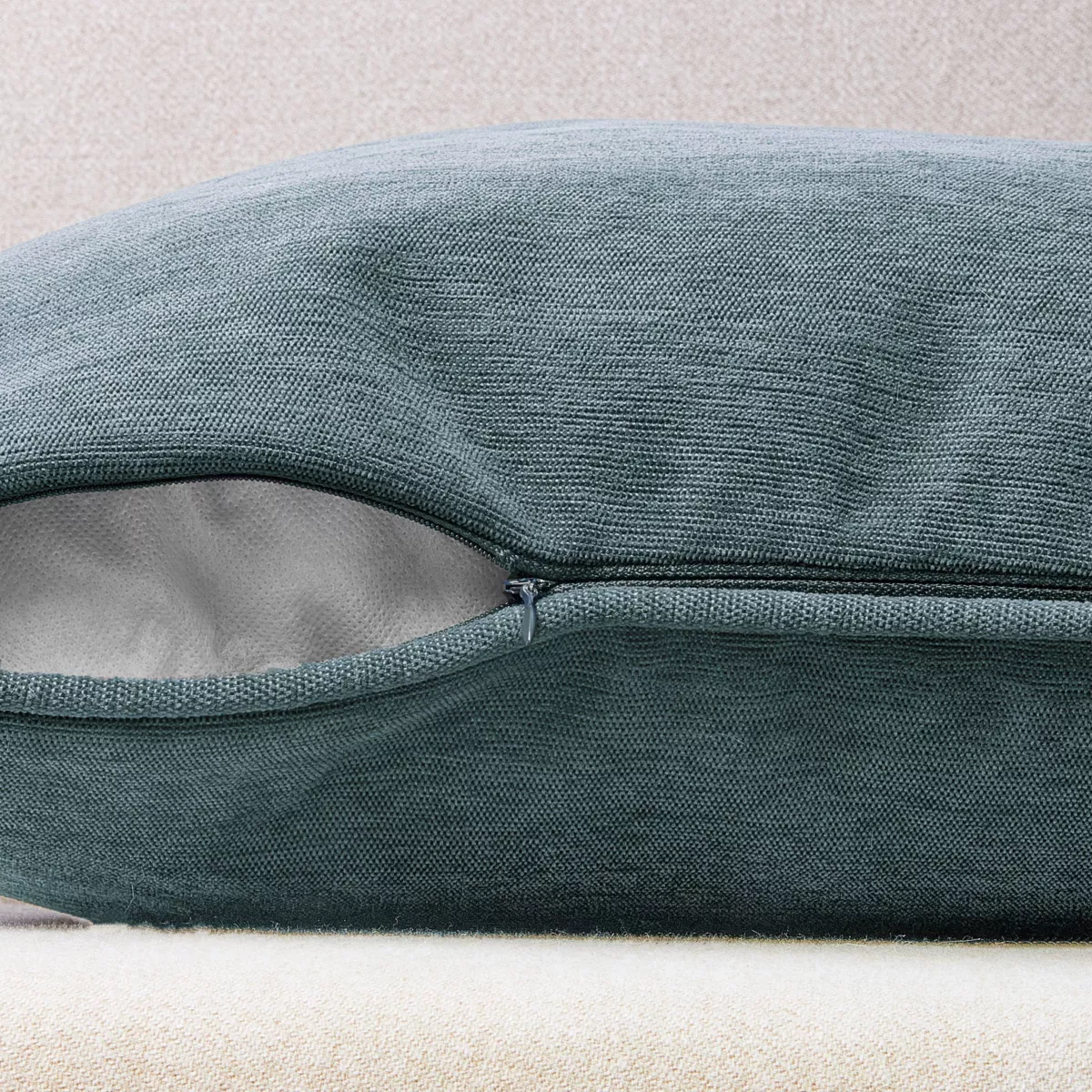 Coussin rectangulaire (40 x 60 cm) Minuit Gris bleu