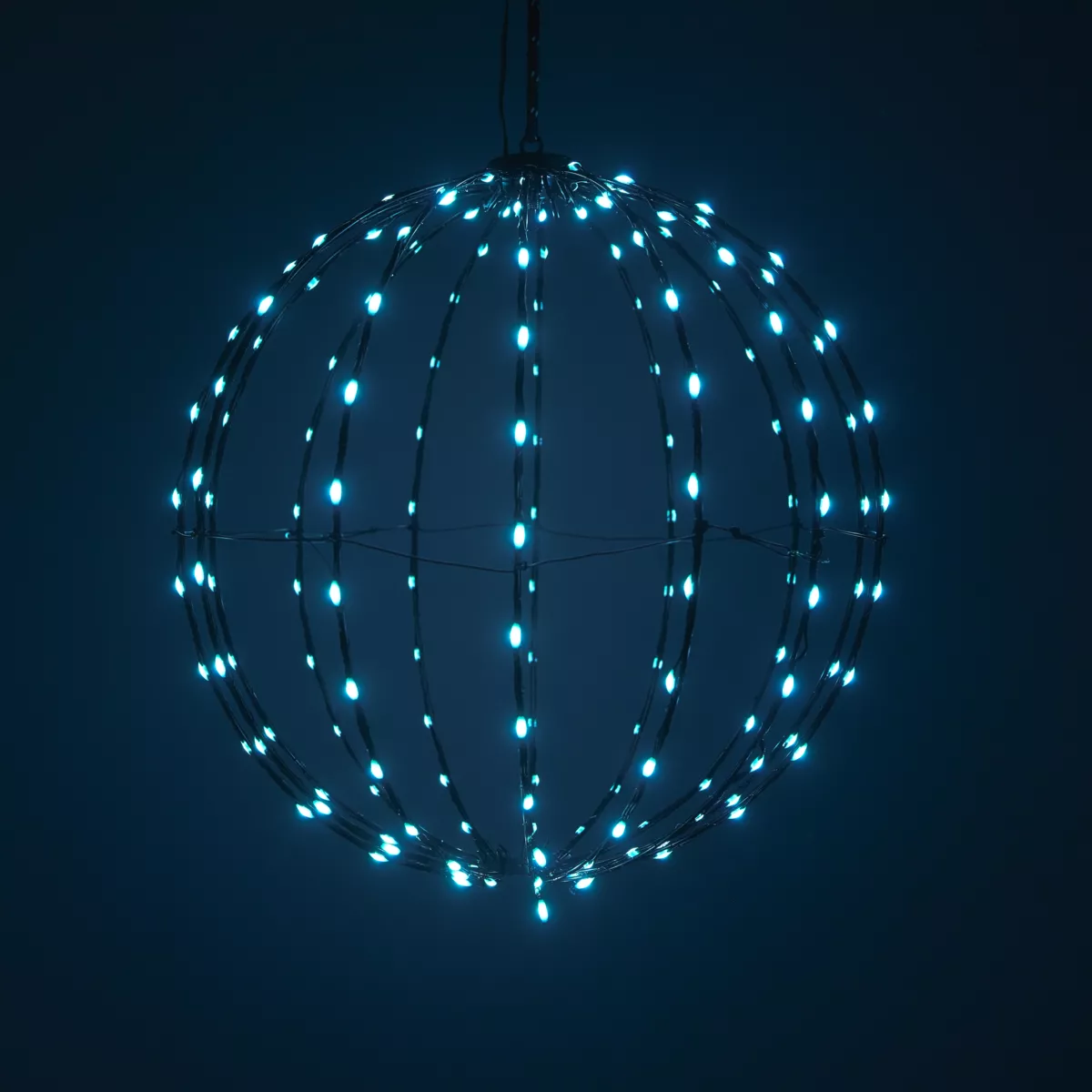 Ballon lumineux Digital 168 LED (D40 cm) Pliable Multicolore