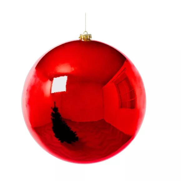 Boule de Noël (D250 mm) New Alpine Rouge 2