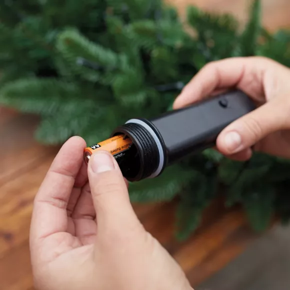 Luces de Navidad Durawise 14,98 m Blanco frío 600 LED CN 3