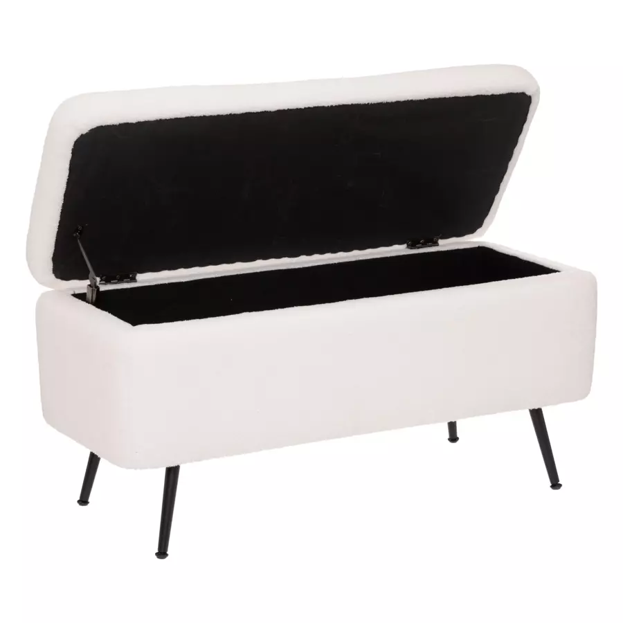 Banc coffre Aurora Blanc 4