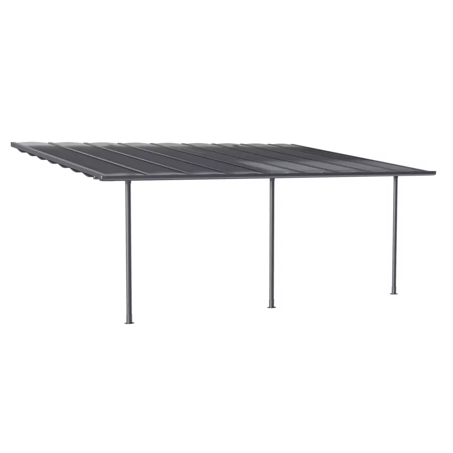 Pergola Bélize ( 3,5 x 6 m) - Graphite 5