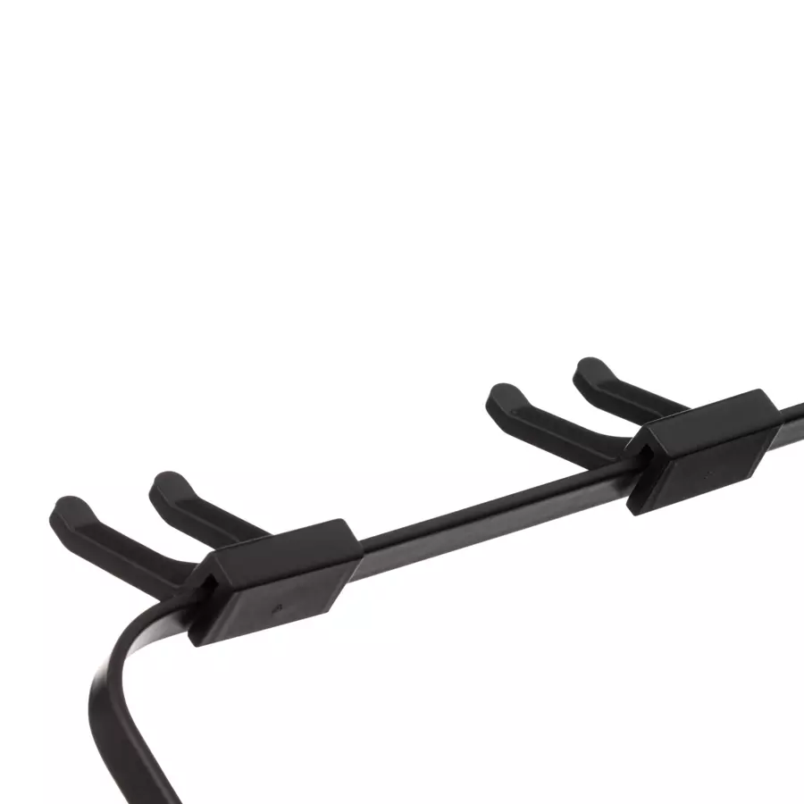 Escurridor plegable 2 niveles Negro