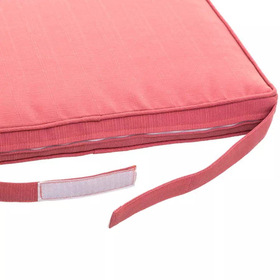 Cojín para silla (40 cm) Korai Rose Marsala	 4