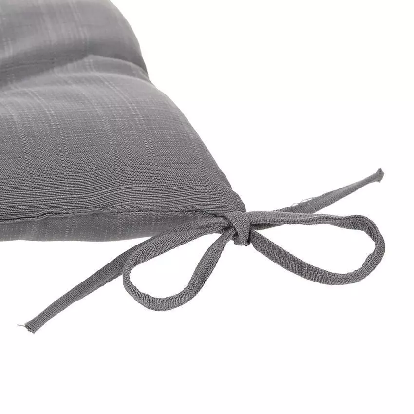 Cojín de silla acolchado Korai - Gris oscuro 4