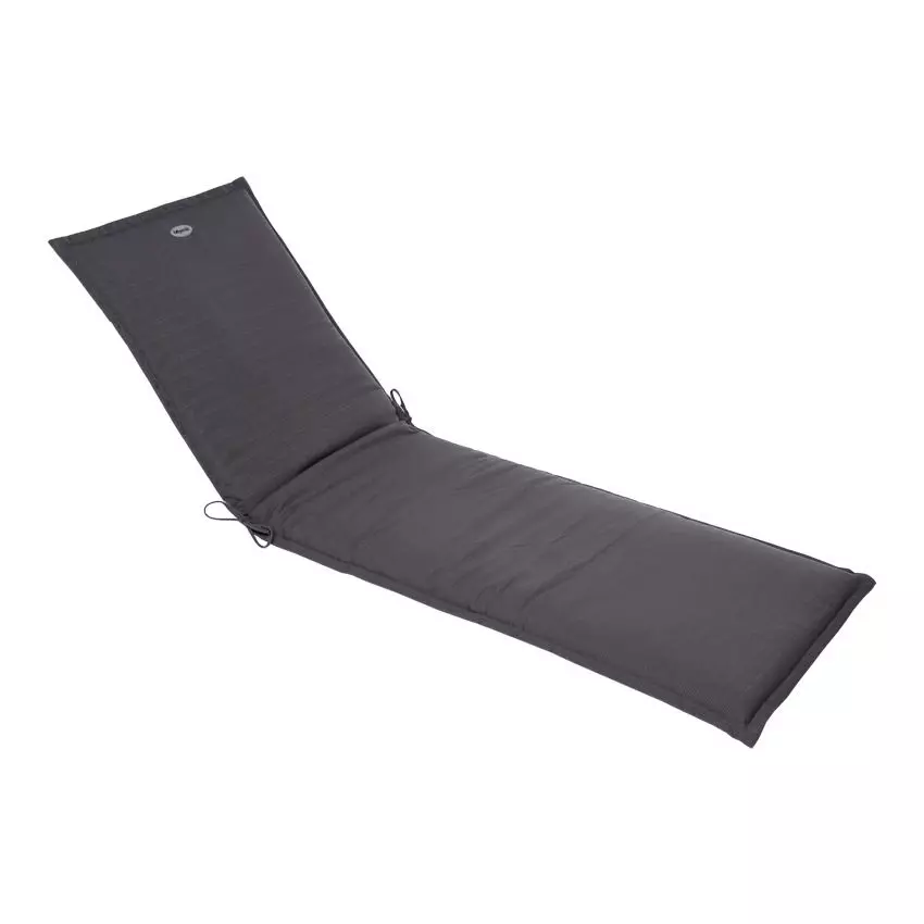 Coussin de transat déhoussable (L190 cm) Korai Gris ardoise 4