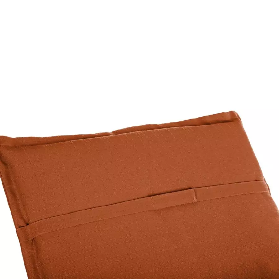 Cojín para tumbona desenfundable Korai - Terracota 5
