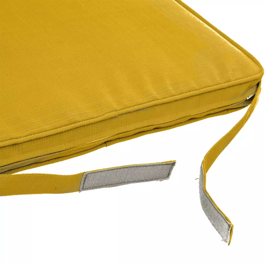 Coussin de chaise (40 cm) Korai Jaune Moutarde 5