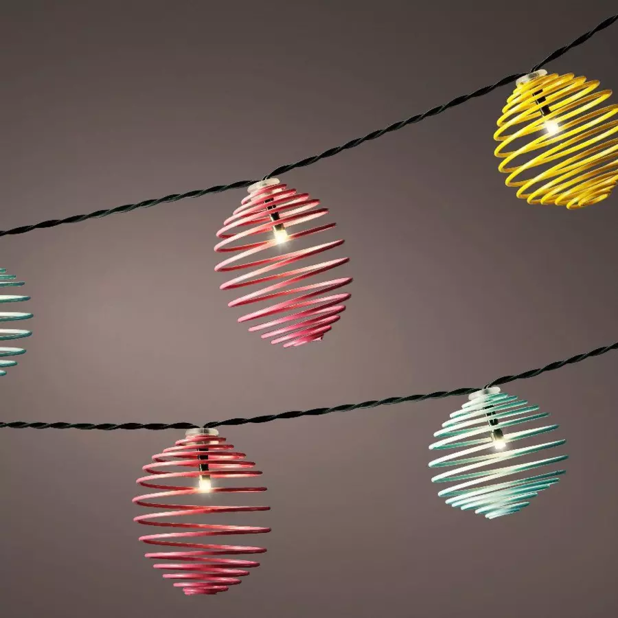 Guirlande solaire 10 LED Design - Multicolore 4