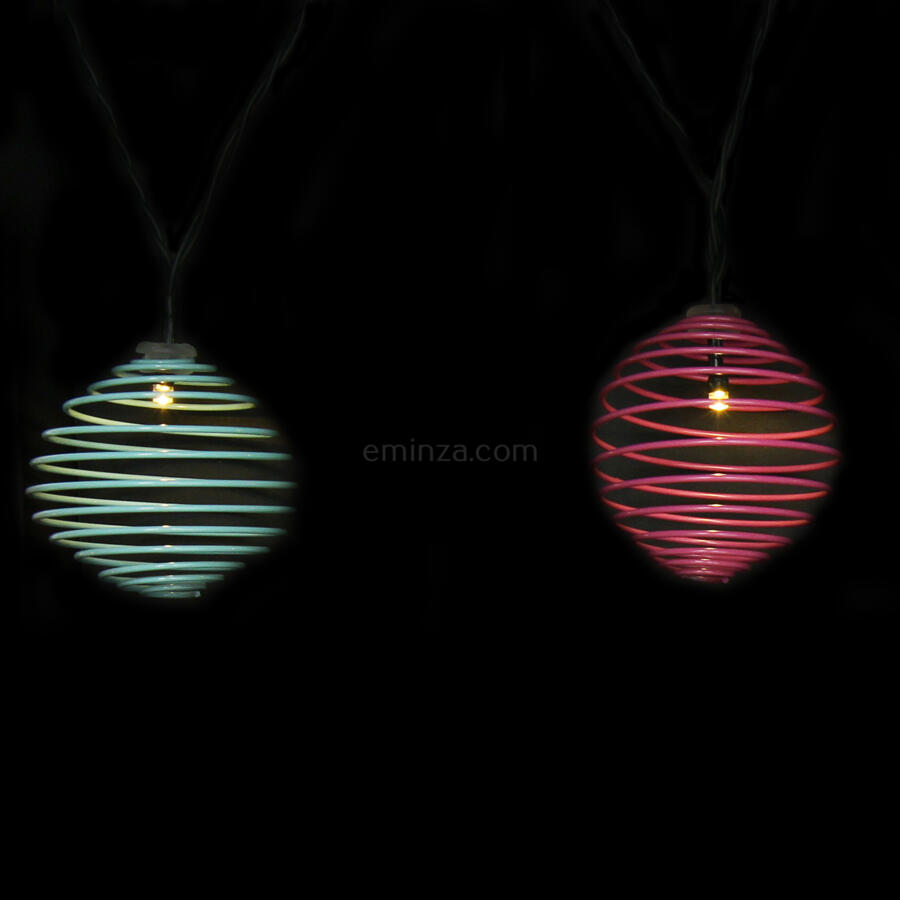 Guirlande solaire 10 LED Design - Multicolore 5