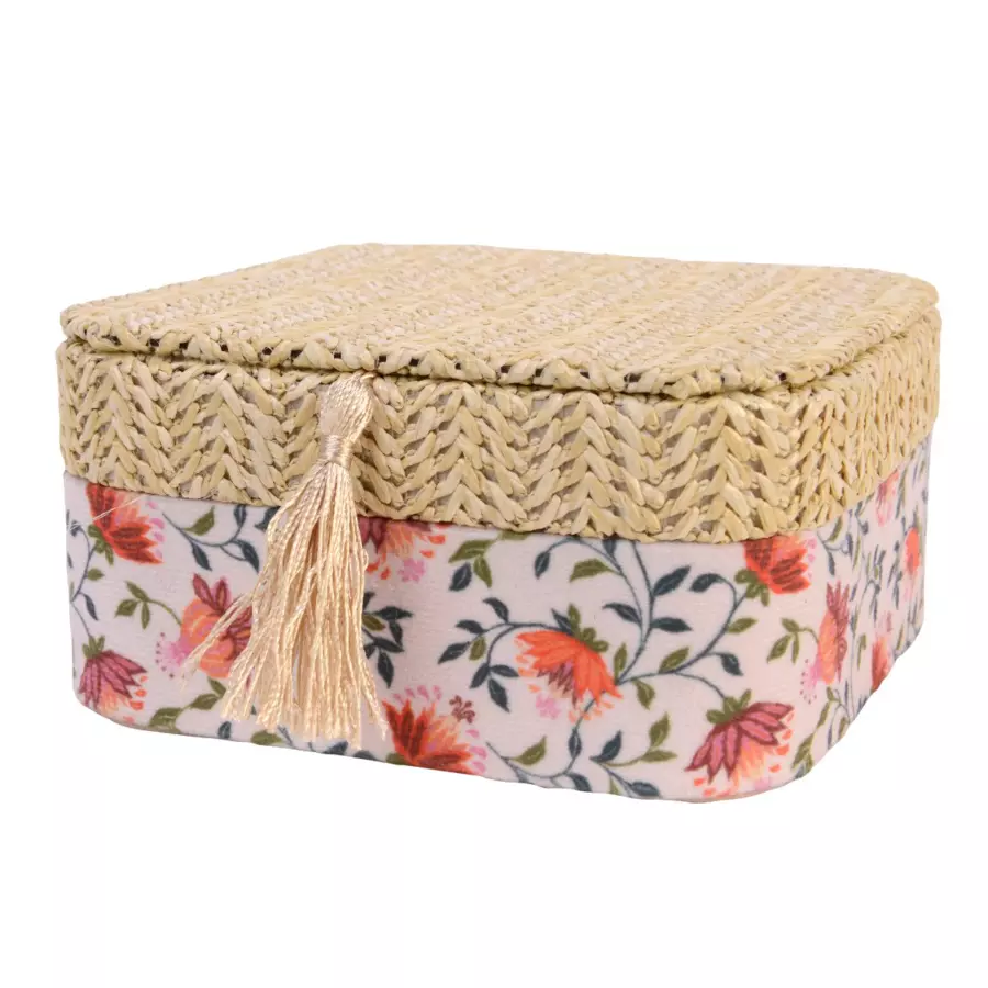Boite en papier Fleuri Multicolore 4