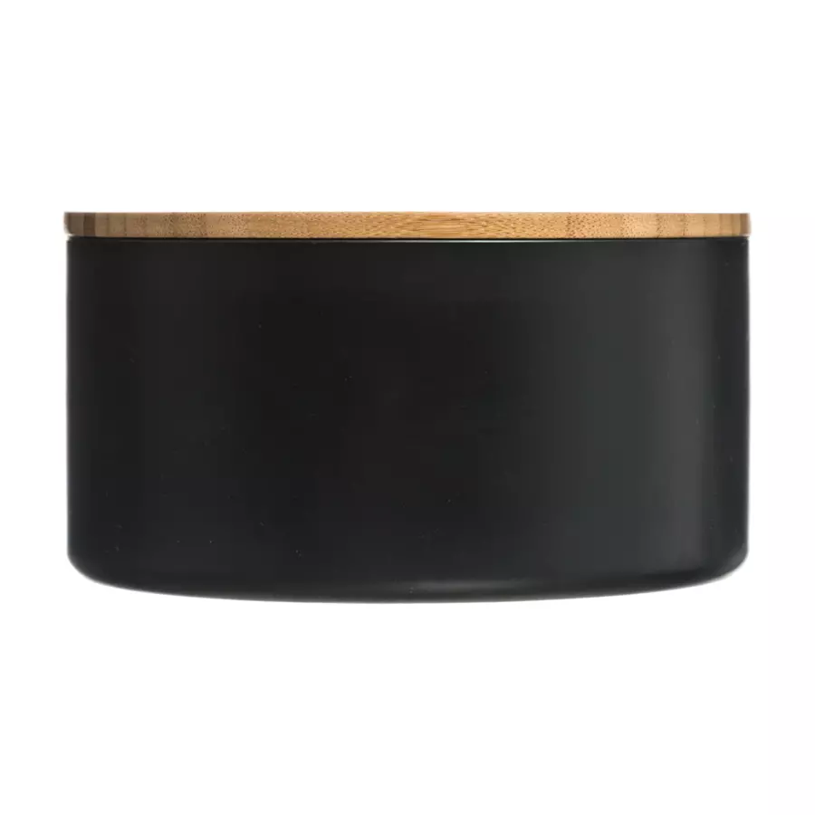 Caja redonda Natureo Negra 4