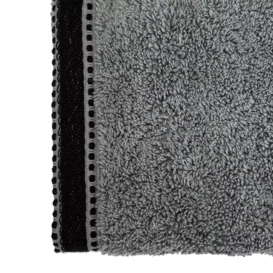 Ascigamano bagno (30 x 50 cm) Joia Grigio scuro 4