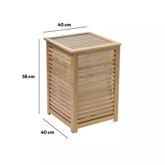 Panier à linge Sicela Naturel 5