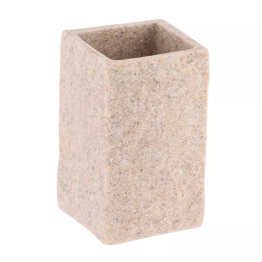 Set di accessori per il bagno effetto pietra Naturale 4