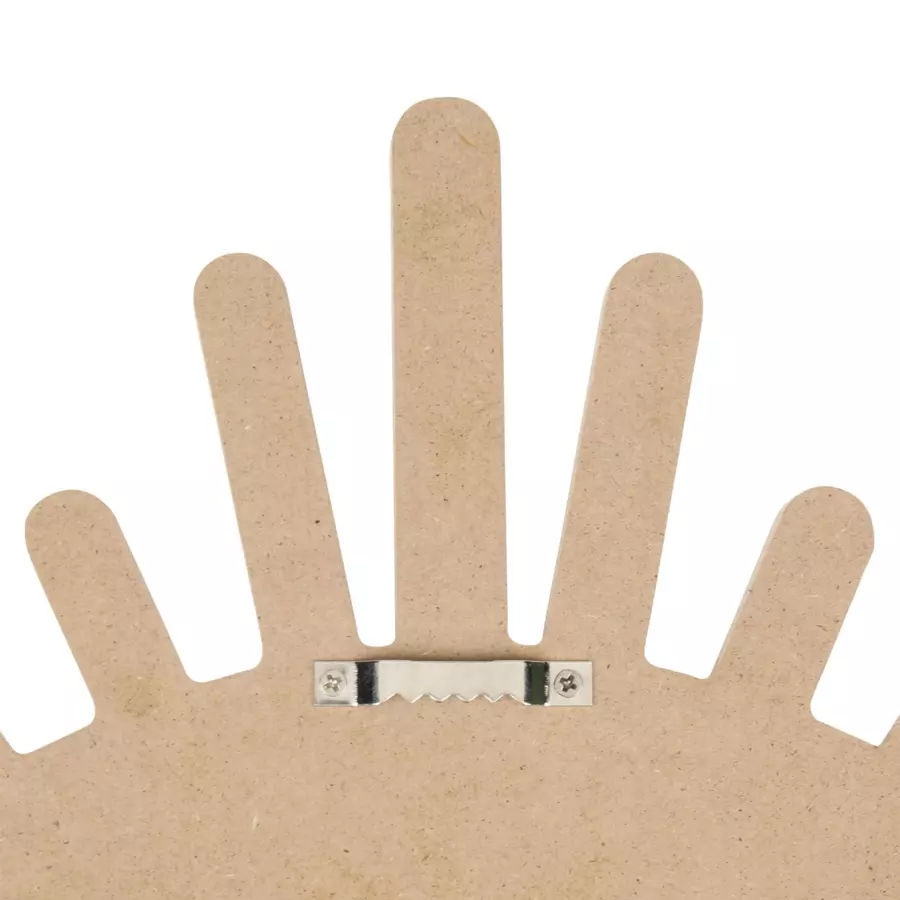 Máscara de madera Ojos Blanco 4