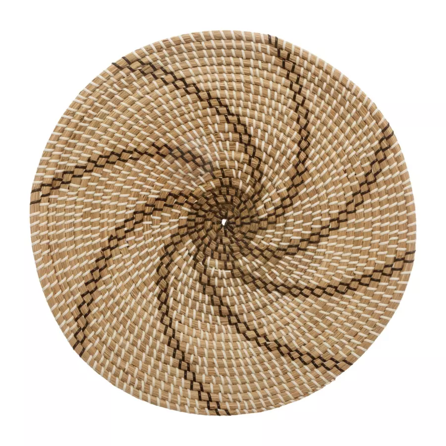 Lote de 3 decoraciones murales Panier Seagrass color Beige 5