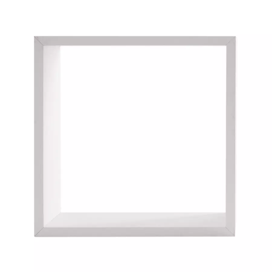 Set di 3 mensole Cube Bianco Modello grande 4