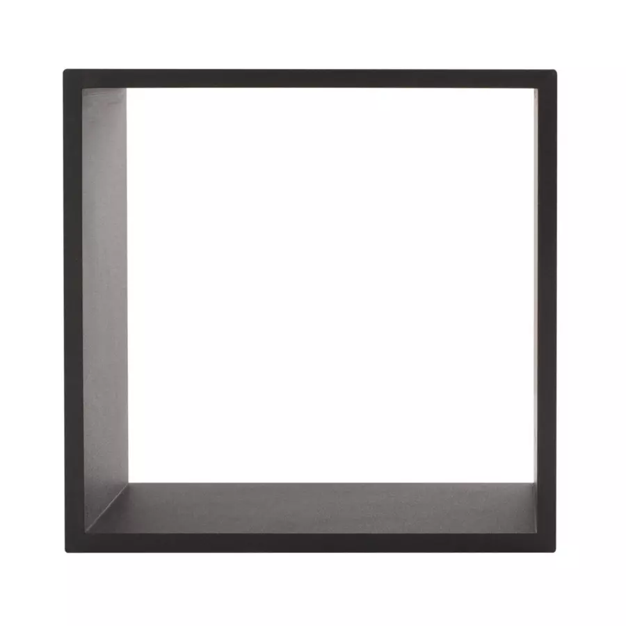 Set di 3 mensole Cube Nero Modello piccolo 4