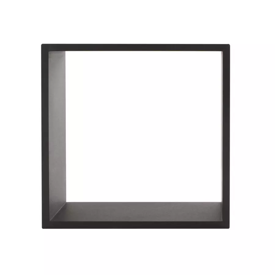 Set di 3 mensole Cube Nero Modello piccolo 5