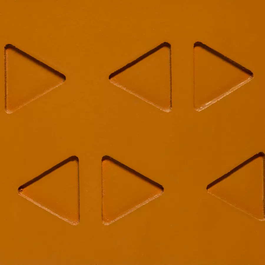 Tavolino con contenitore Shiro Giallo senape 5