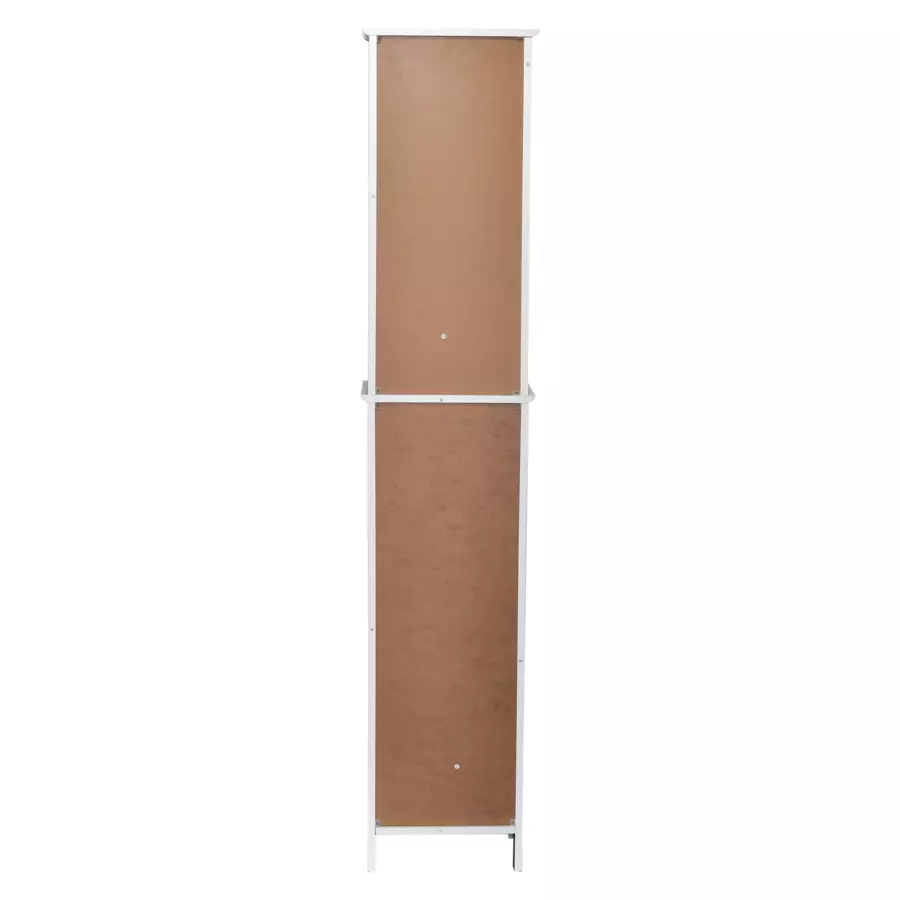 Meuble colonne salle de bain Miami Blanc 4