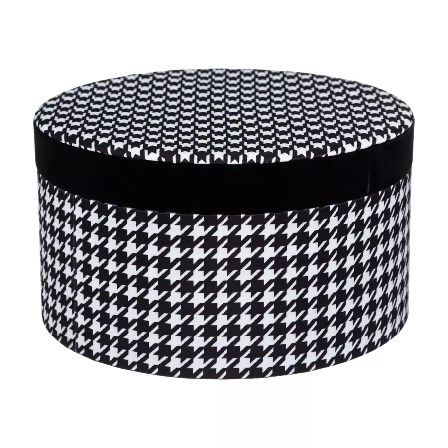Juego de 4 cajas Subli en blanco y negro 4