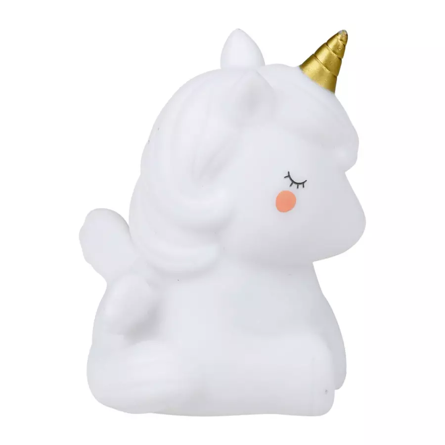 Luz nocturna Licorne Blanco 4