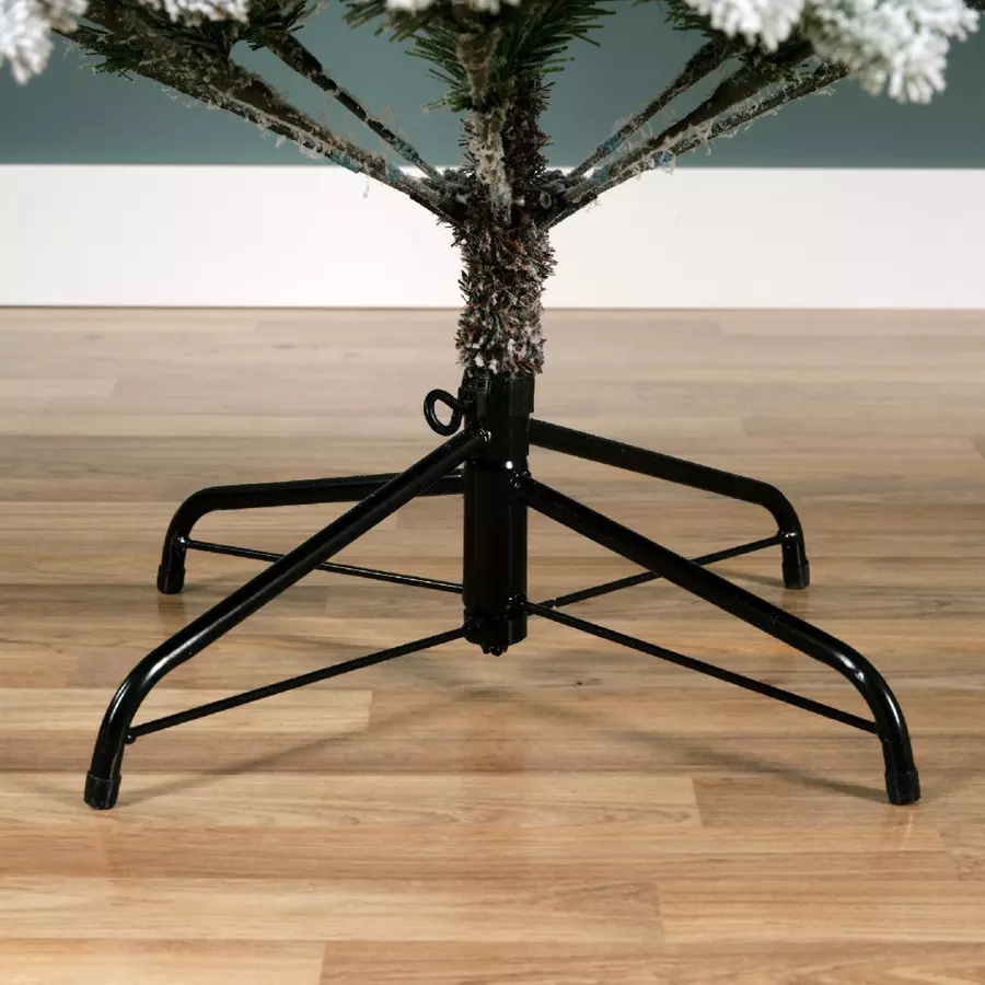 Árbol artificial de Navidad Allix Alto 150 cm Verde nevado 5
